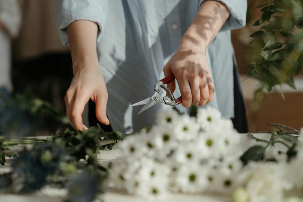 Florist content for social media