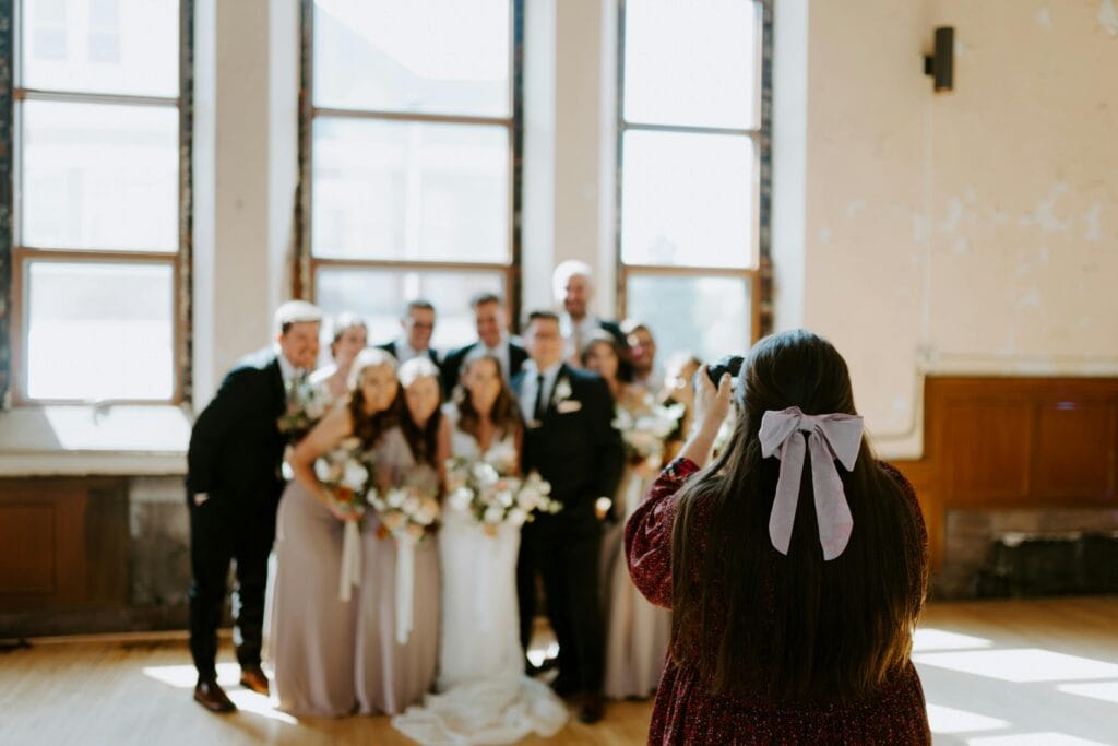Wedding content creator for wedding planners